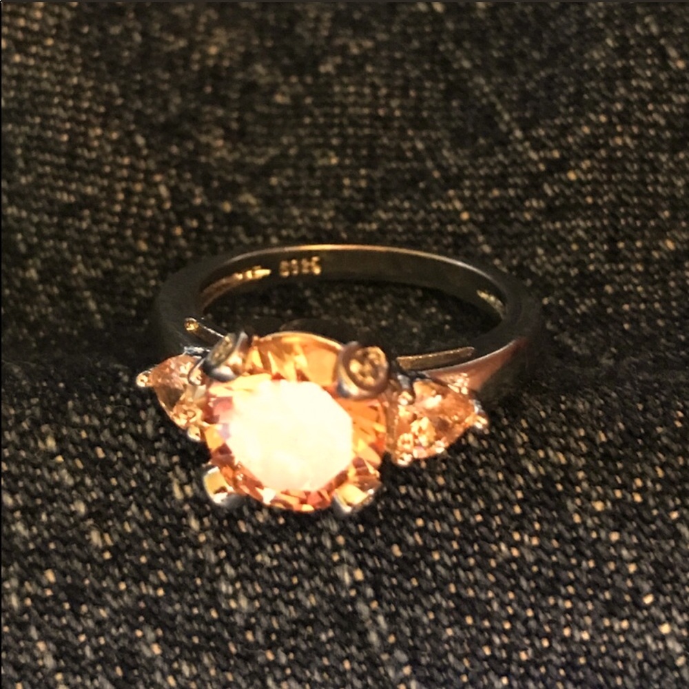 Big Stone Engagement Ring